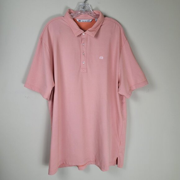 Travis Matthew Short Sleeve Golf Polo Shirt Size 2XL - Picture 3 of 10
